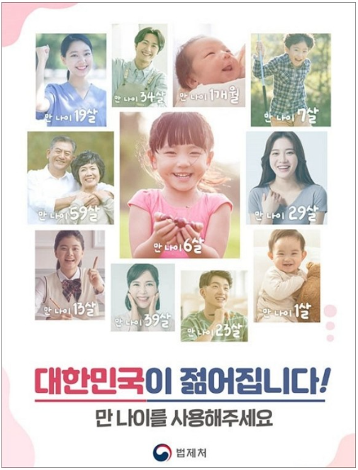  2023년 바뀌는 것 만 나이 적용(내년 6월 적용)
