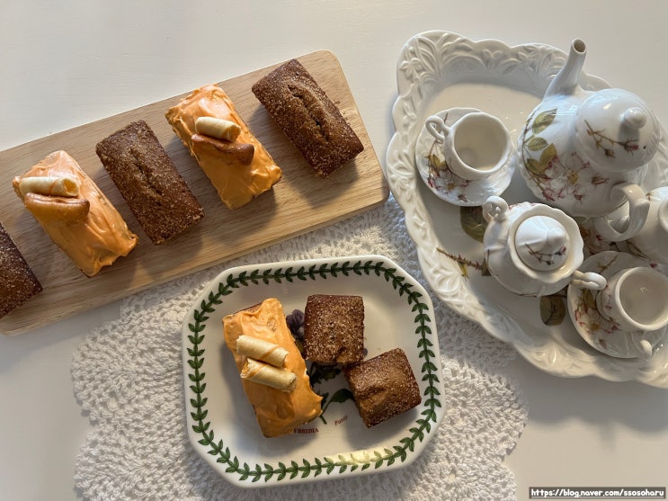  츄러스 휘낭시에 & 황치즈 휘낭시에 Churros financier & Yellow Cheese financier recipe