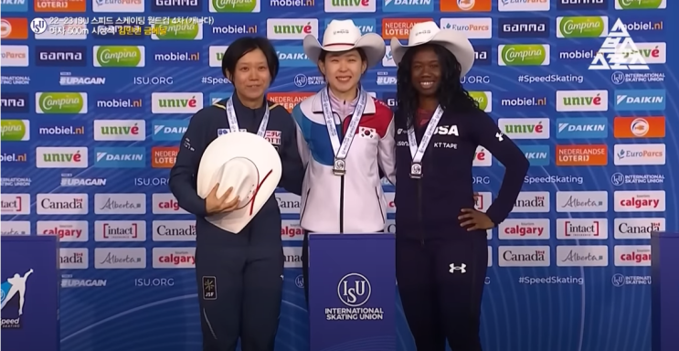 <b>김민선</b> 월드컵 4차까지 우승 <b>이상화</b> 후 최대 빙상 여재