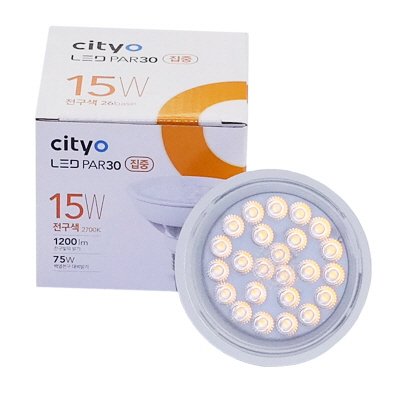 씨티라이팅 LED PAR30 집중형 15W(E26)