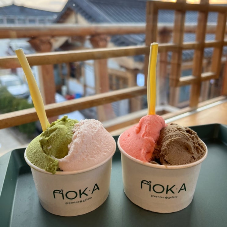 경주 황리단길 카페 "녹아" 맛있는 젤라또 솔직한 후기 (메뉴판, 가격…)