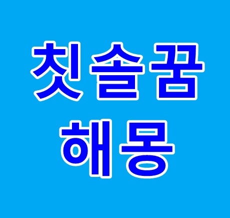 칫솔꿈해몽 칫솔 사는 꿈 찾는 꿈 받는 꿈 양치질하는꿈