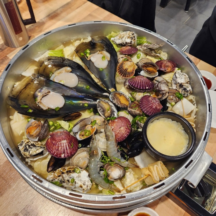  수완동 맛집, 추운겨울에는 택이네조개전골 수완점