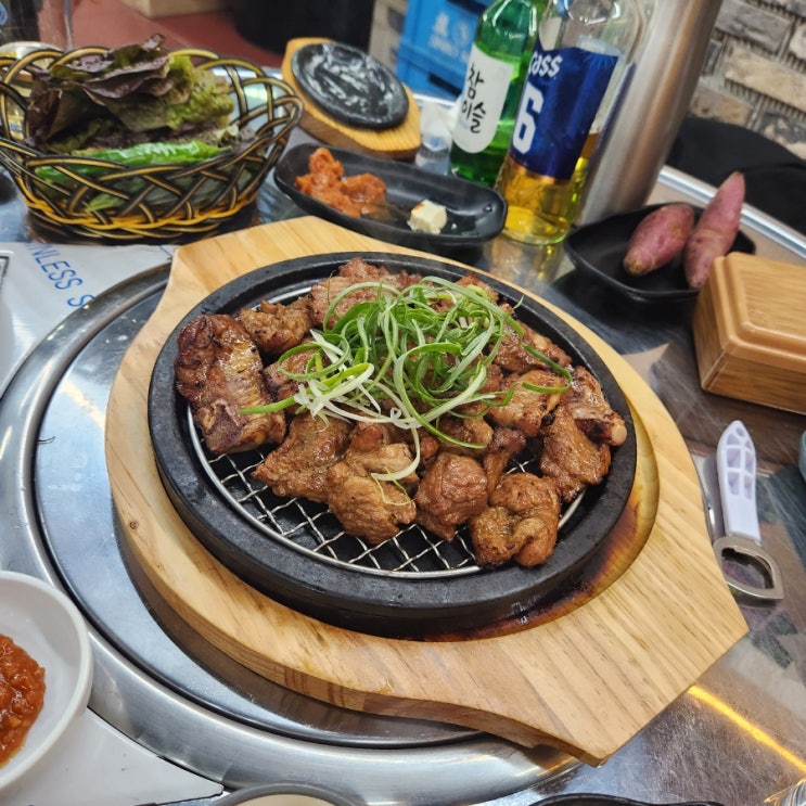  말바우시장맛집 담양식갈비 맛있는 천하!