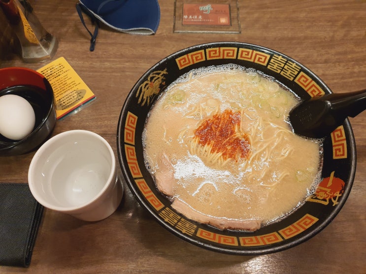  후쿠오카 하카타역 지하 이치란 라멘 / 자유여행 주문 하는 법 / 본고장 맛집