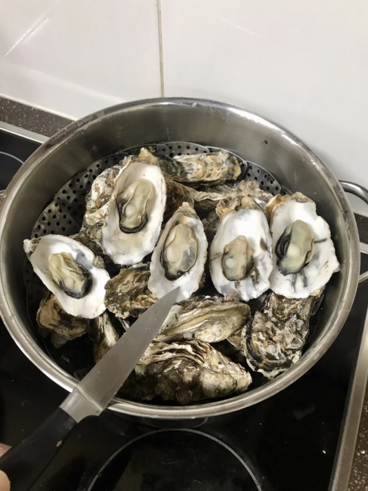 이마트 제철굴 만원의행복 남해안석화 석화찜 / 슬쌍디아빠