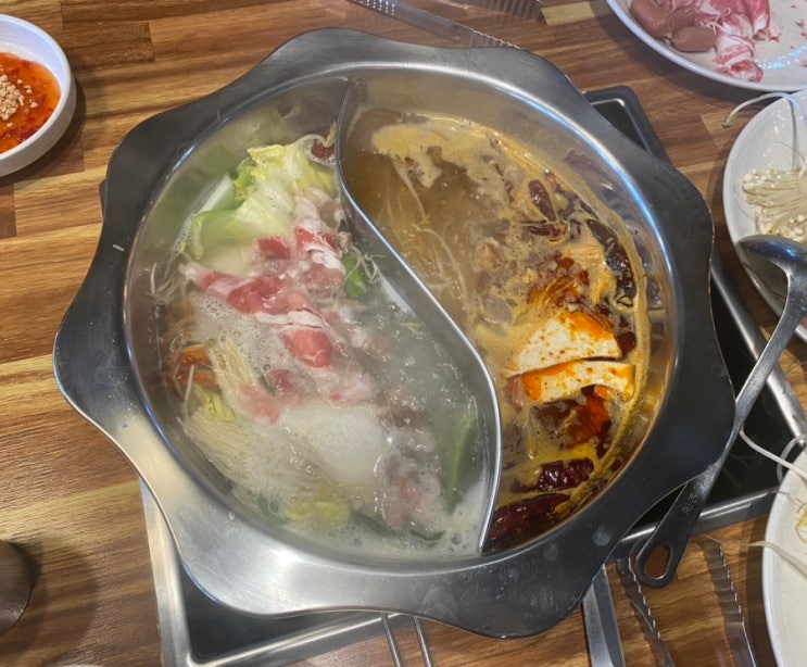 인천 주안역 맛집 훠궈 무한리필 중원샤브샤브훠궈뷔페 내돈내산