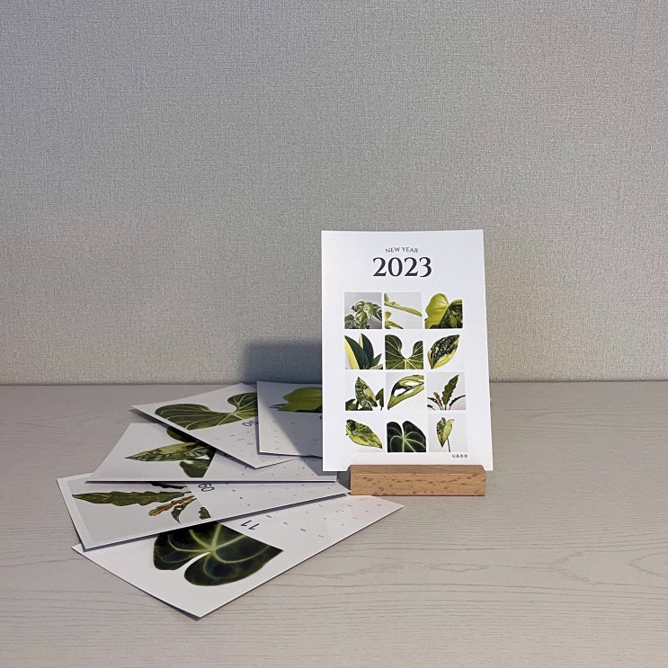 [나눔이벤트] 햅삐 뉴 이어! 2023년 식물달력 나눔