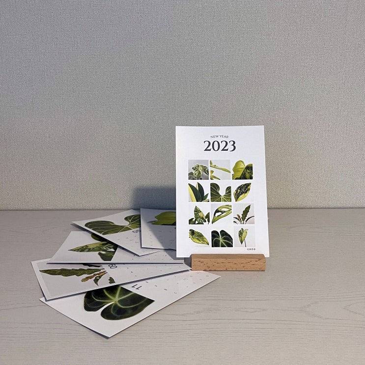  [나눔이벤트] 햅삐 뉴 이어! 2023년 식물달력 나눔