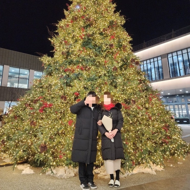 서울근교나들이 김포 현대아울렛 크리스마스 트리 주말 가볼만한곳
