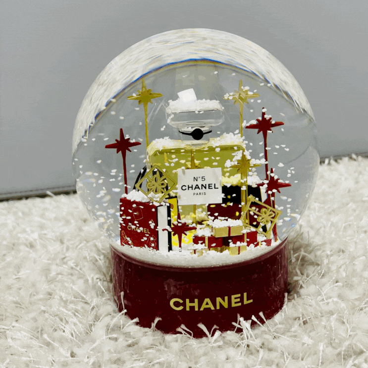 CHANEL 샤넬 블랙 등급 기프트 스노우볼 수령 후기