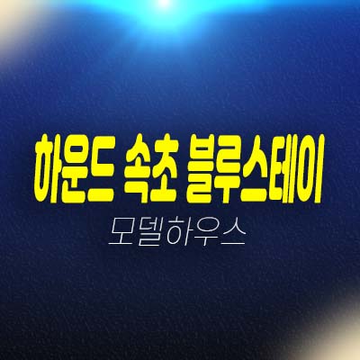 하운드 속초 블루스테이 조양동 야놀자 제휴 생숙 레지던스 호텔 속초해변 도보권 원룸,1.5룸,2룸 공급 세컨하우스 투자 홍보관 안내