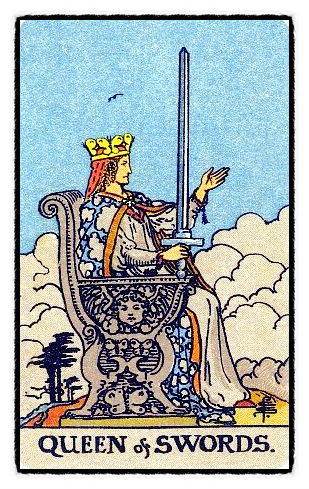  [타로 카드] 검 여왕, 퀸 소드 (QUEEN of SWORDS)