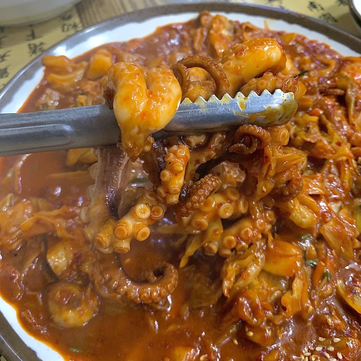  거제 옥포 점심 맛집 정든낙지, 여기 낙지볶음 정말 맛있네요
