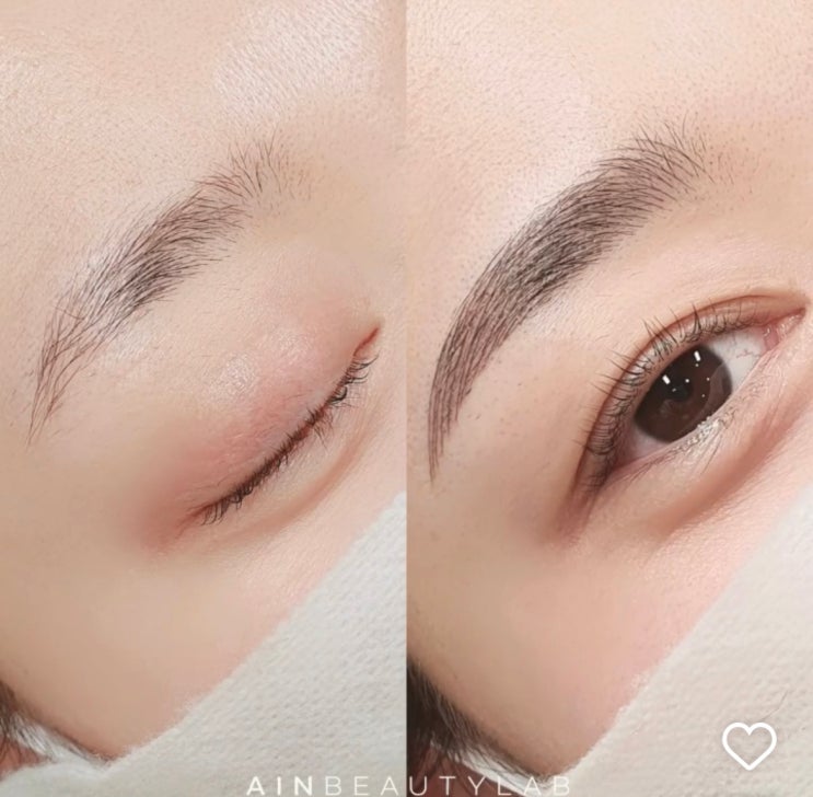  건대 눈썹문신 반영구 완벽하게 디자인 잘 잡는 아인뷰티랩건대점 건대반영구 추천샵!
