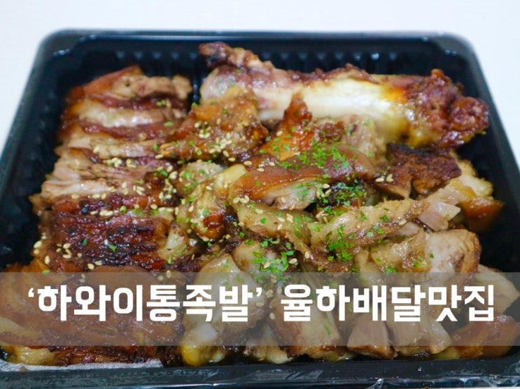  ㅣ대구 율하 맛집ㅣ하와이통족발, 대구족발맛집으로 추천