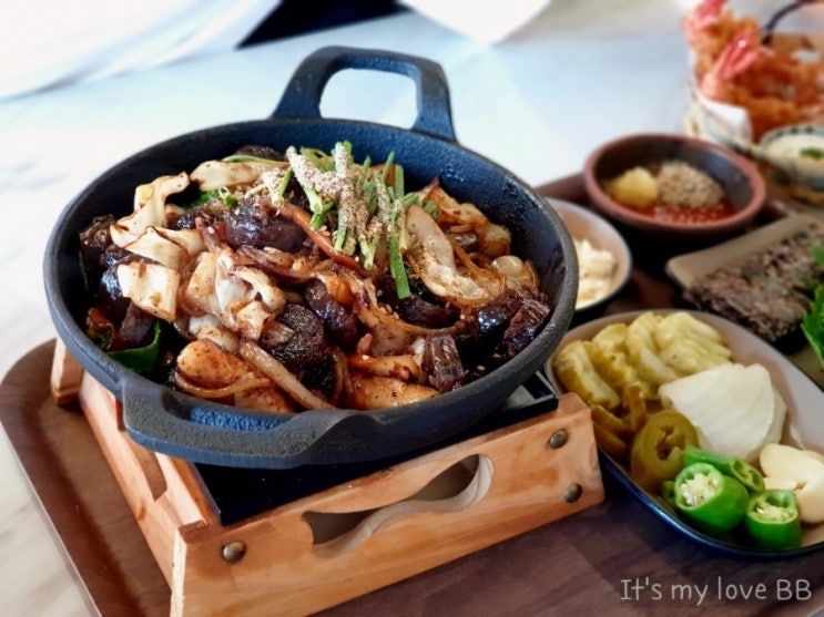 [김해/주촌] 맛집추천 효도리 순대볶음이 정말 기가막히게 맛있는 곳 백순대세트