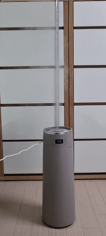  바닥에 놓고 사용하는 타워형 쿠쿠 아이편한 가습기 10L