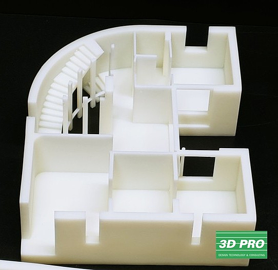 3D프린터로 건축 모형 출력물 제작/건축 모형물 전시용 3D프린팅 제작/대학생 졸업작품/ABS Like 소재/SLA방식/쓰리디프로/3D프로/3DPRO
