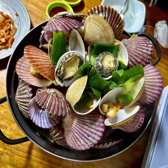  부산 해운대 맛집, 산더미 조개찜 ‘참새방앗간’