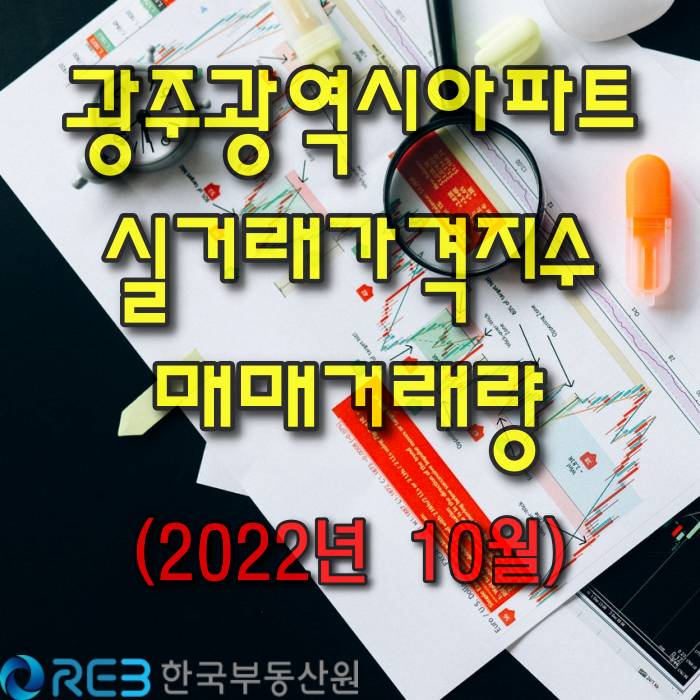  [모두부동산] 광주광역시 아파트 실거래가격지수, 광주광역시 아파트 매매거래량 (2022년 10월)