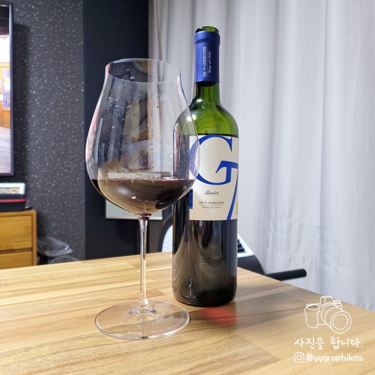  [와인] G7 메를로 2021 13.5% 750ml [신세계, 멜롯, Merlot]