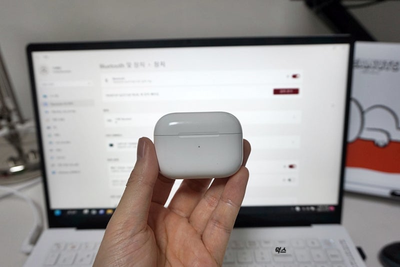 에어팟 프로 노트북 연결, 몰랐는데 30초컷으로 가능!