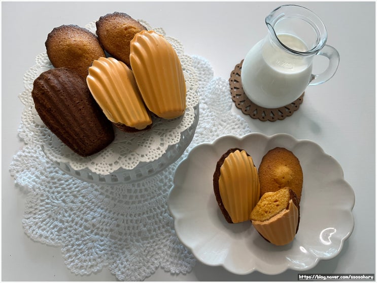  황치즈 마들렌 Yellow Cheese Madeleine recipe