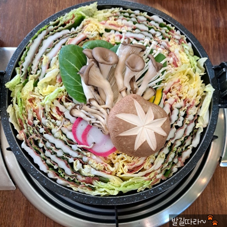  일산 맛집) 호수공원 가로수길 '홍대스앤샤' 밀푀유나베(샤브) - 오감 만족!