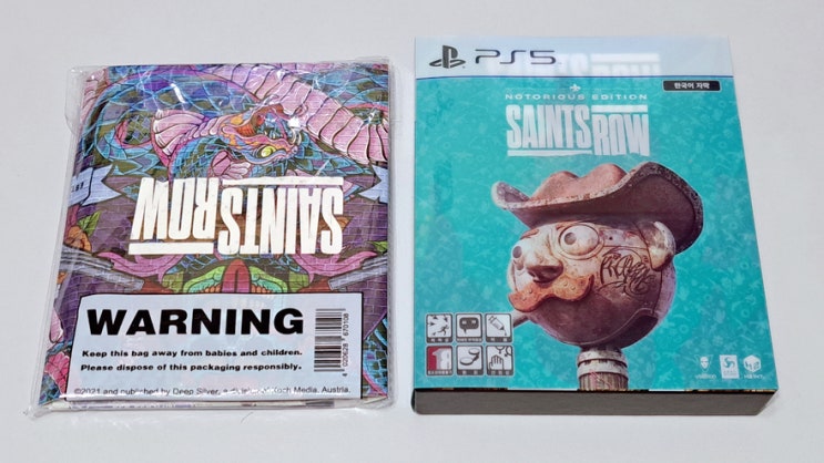 PS5 세인츠로우 노토리어스 에디션(산토일레소팩 포함)을 덤핑가격으로 구입했습니다. PS5 세인츠로우 노토리어스 에디션(산토일레소팩 포함)을 덤핑가격으로 구입했습니다.
