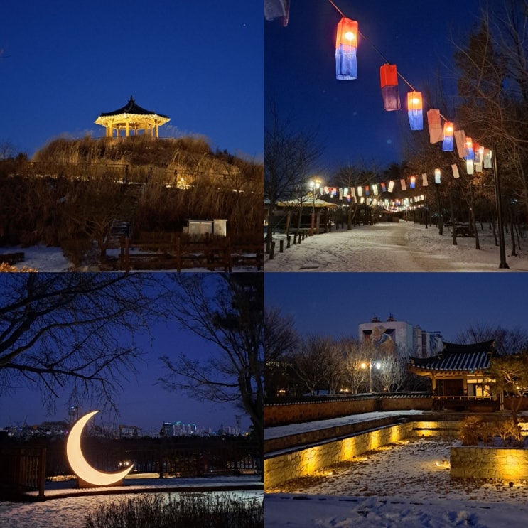 인천 야경이 예쁜 월미산 월미공원
