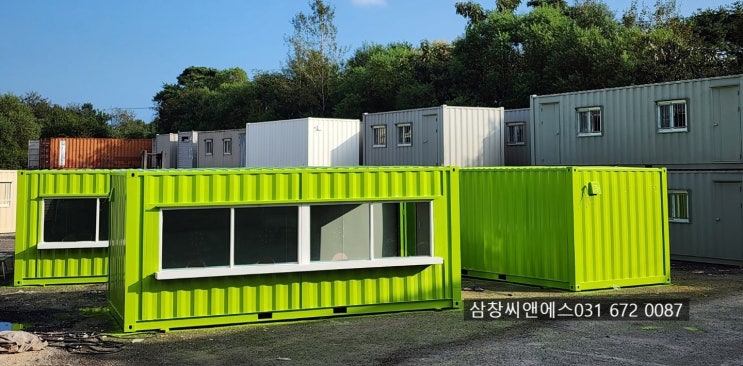  임대컨테이너/행사용컨테이너임대/안내부스