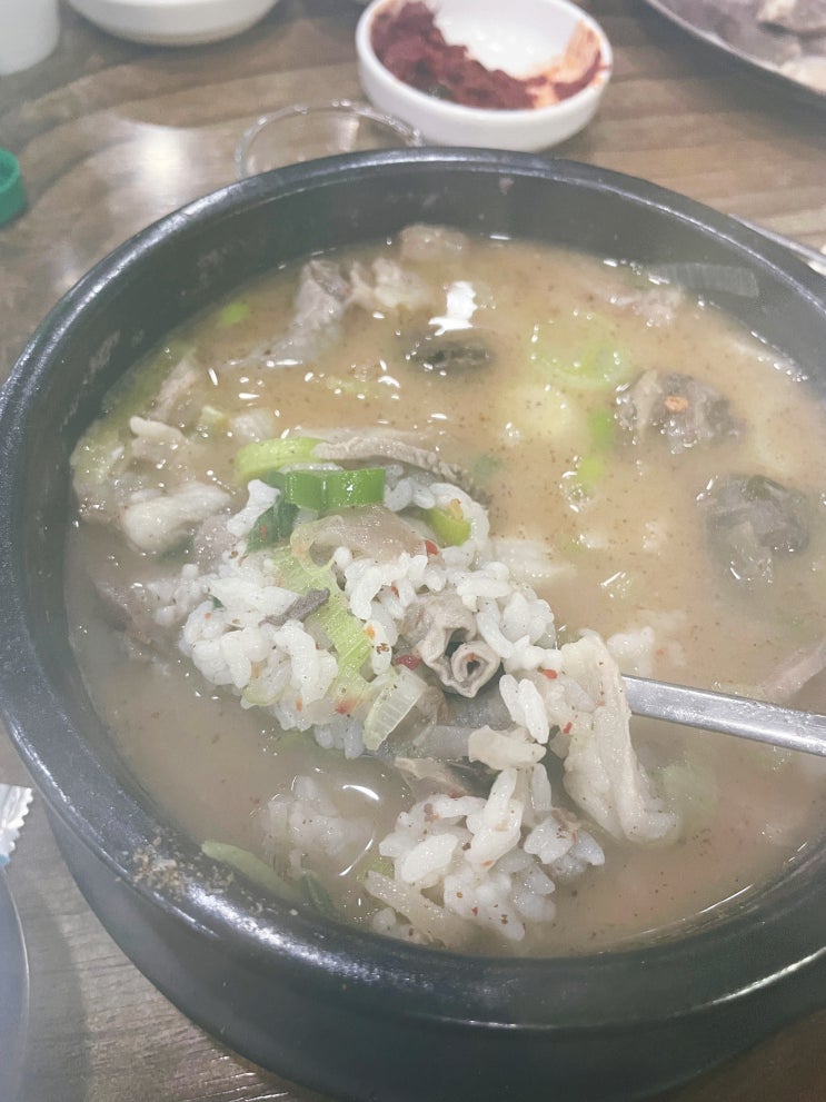 대전 내동 맛집 갈마동 순대국밥이 맛있었던 가마솥 보은순대