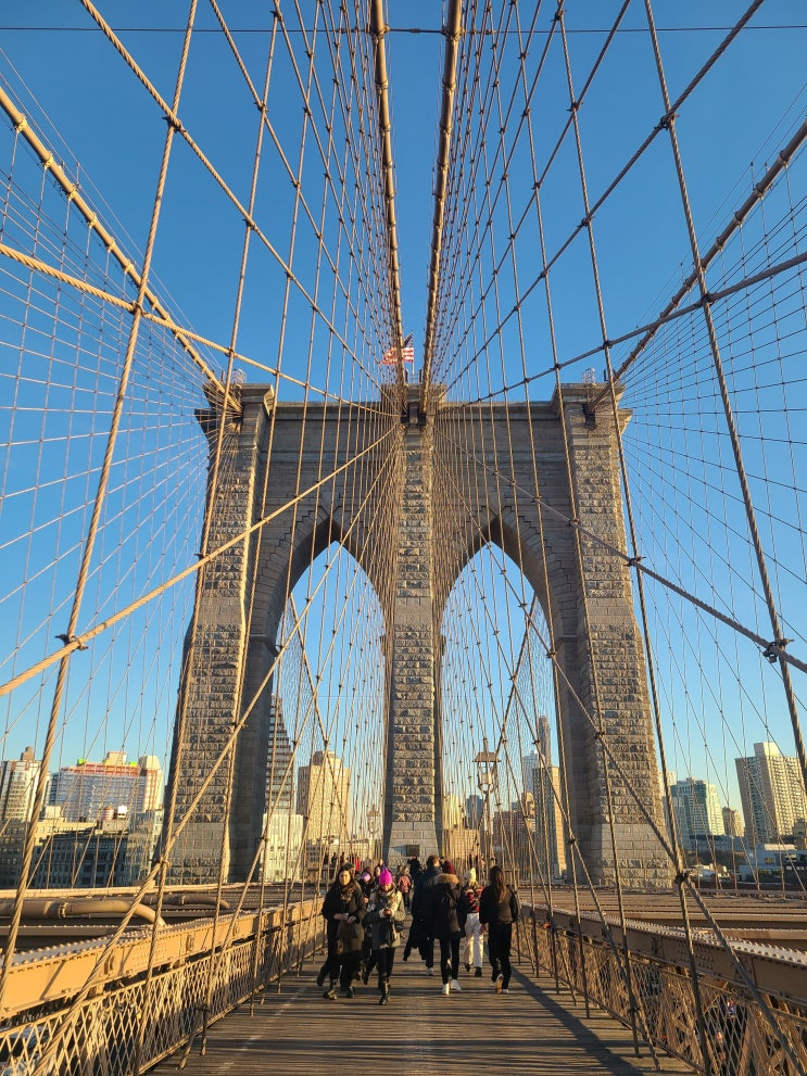 미국 가족여행 #9-2 &lt;뉴욕&gt; - Brooklyn Bridge, Hop Kee 합기