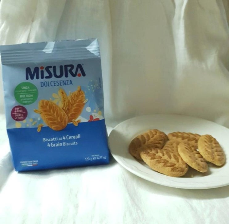  무설탕 건강한 간식 MISURA 미주라 시리얼 비스켓