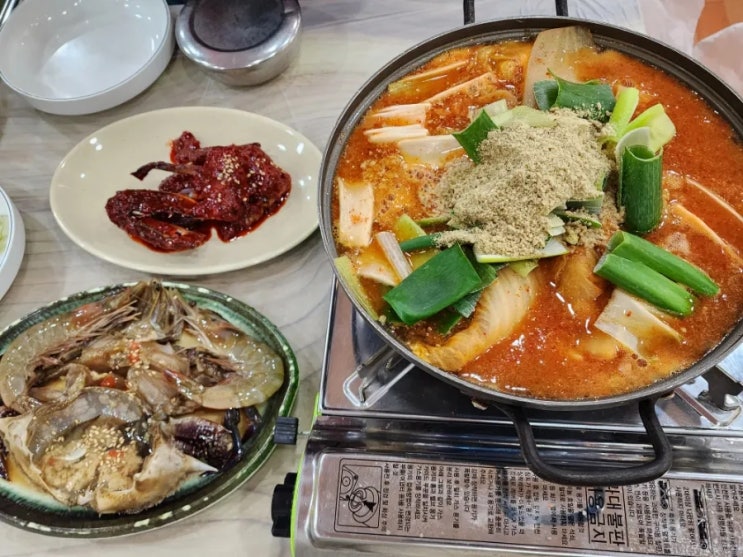  안면도 맛집 시원한 게국지, 시골밥상