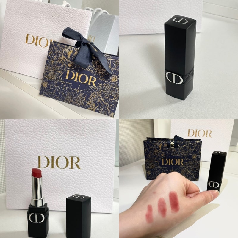 DIOR 루즈 디올 720 이콘_ 가을, 겨울 립스틱으로 추천 (블랙핑크 지수 립스틱)