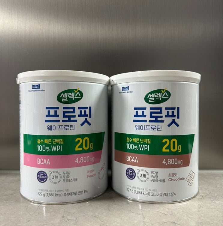  운동 후, WPC가 아닌 흡수 빠른 락토프리 WPI 셀렉스 프로핏 웨이프로틴 고순도 단백질 대용량 편