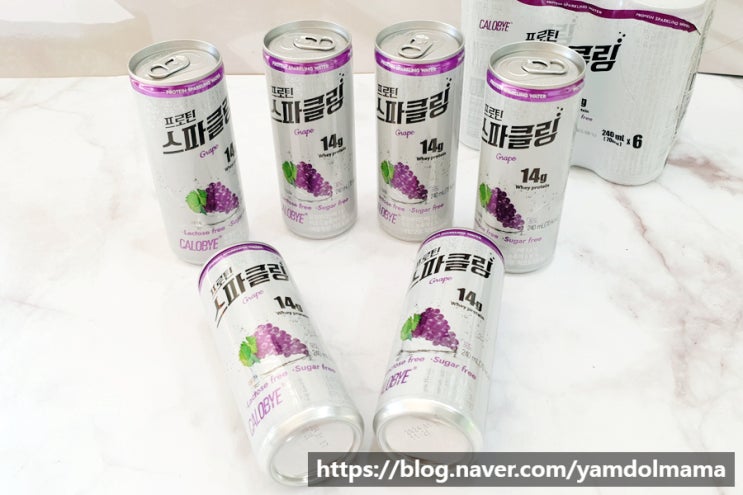  단백질음료 칼로바이 프로틴 스파클링 탄산러버에게 강추