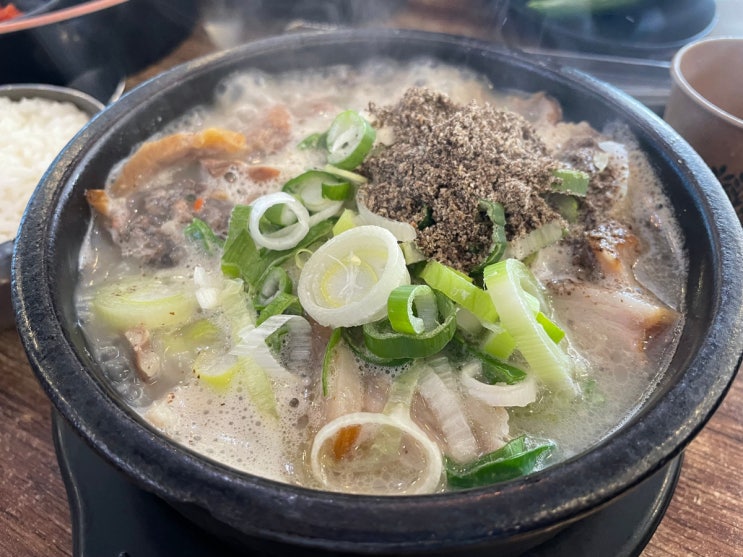 발산역 국밥 순대국 정식이 맛있었던 김당 발산본점