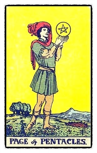  [타로 카드 해석] 펜타클 시종 / 페이지 펜타클 PAGE of PENTACLES