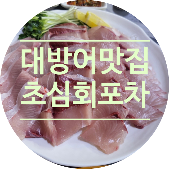  대방어 맛집 초심회 포차