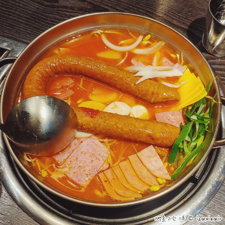 가산동 부대찌개 맛집, JVL 부대찌개