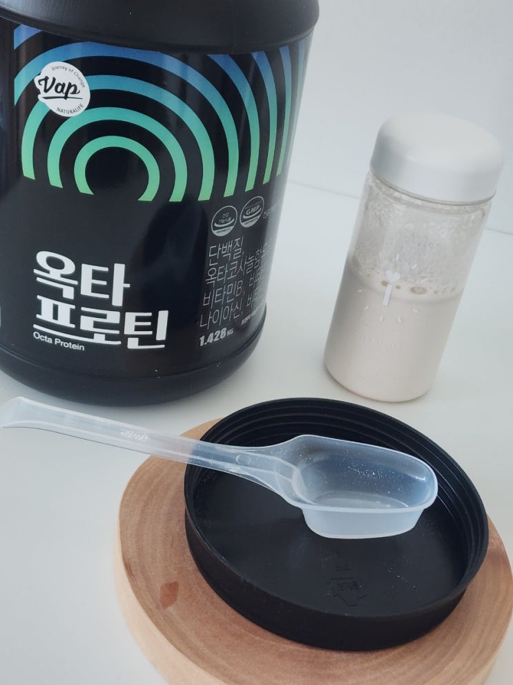 네츄럴라이프 옥타프로틴 단백질 보충제 추천 계단 운동 후 마시는 맛있는 단백질쉐이크