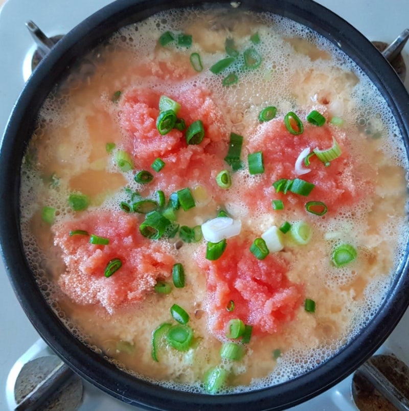명란젓 계란찜 뚝배기 계란찜 명란젓 계란찜 만드는 법