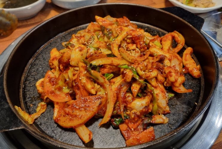  [군포/금정] 저녁식사 하기 좋은 갑오징어 맛집 추천 : 만복 숯불구이 & 샤브