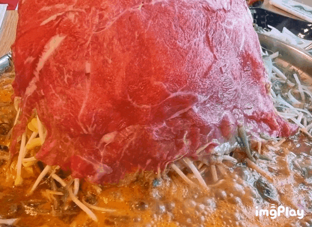  심학산 한우곰탕 산더미물갈비,한우물회