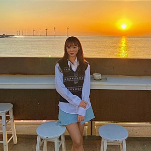 제주 해거름전망대카페 풍차뷰 일몰보기