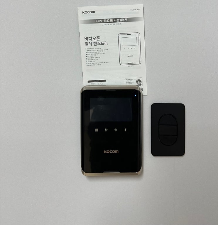  인천 미추홀구 학익동 신동아1차아파트 코콤 비디오폰 KCV-R431E 교체 후기