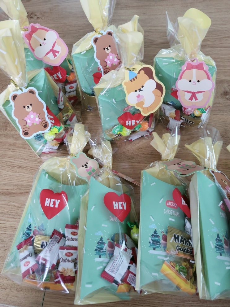  어린이집 크리스마스 선물 만들기 :)